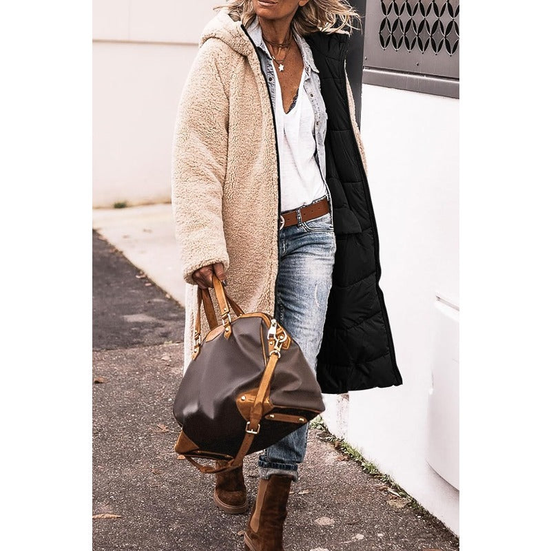 Jessica | Elegant Reversible Coat for Women