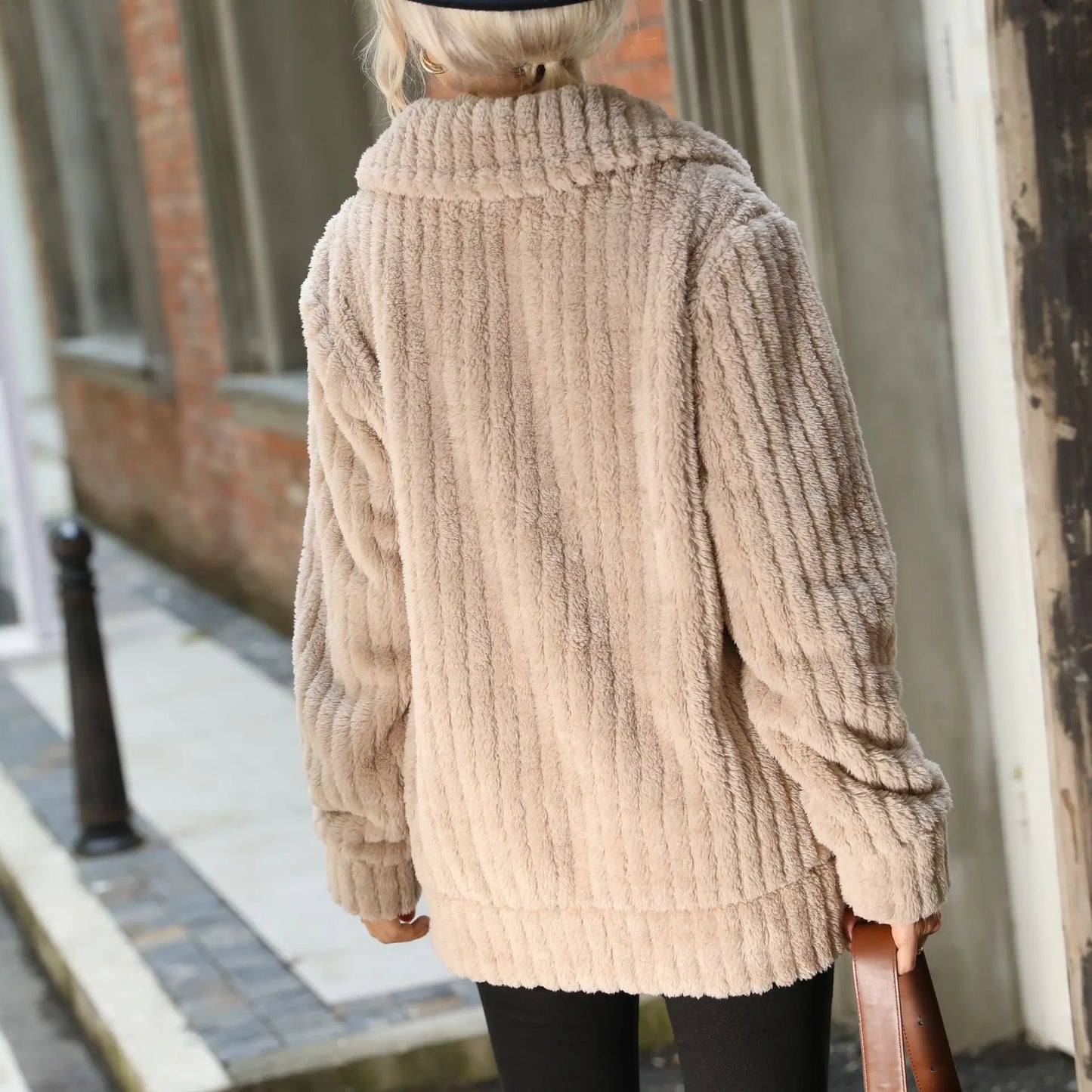 Iris | Elegant Faux Fur Jacket