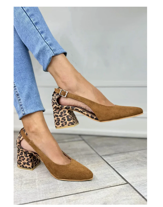Hadley™ | Leopard Slingbacks