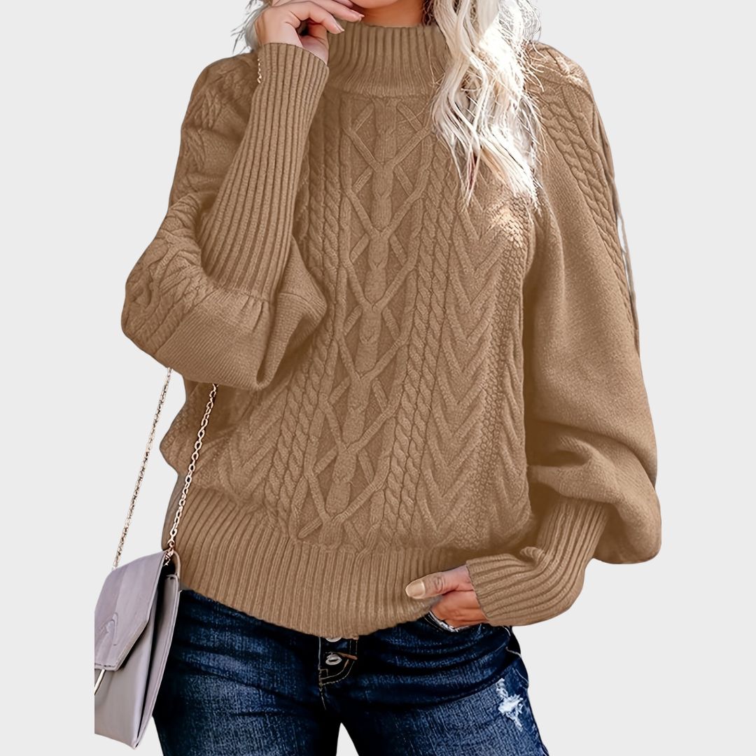 Liora™ | Casual Long Sleeve Knitted Sweater
