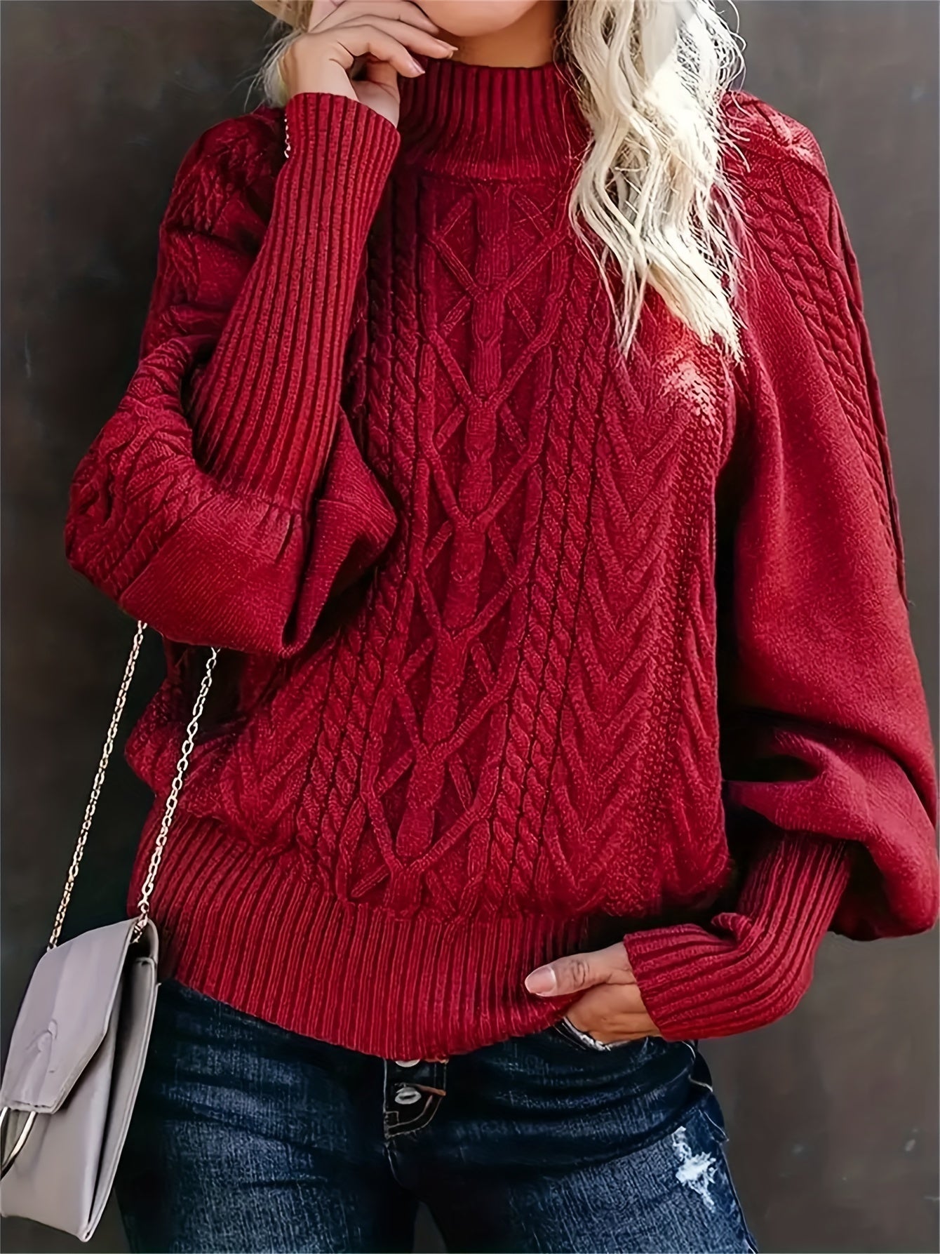 Liora™ | Casual Long Sleeve Knitted Sweater