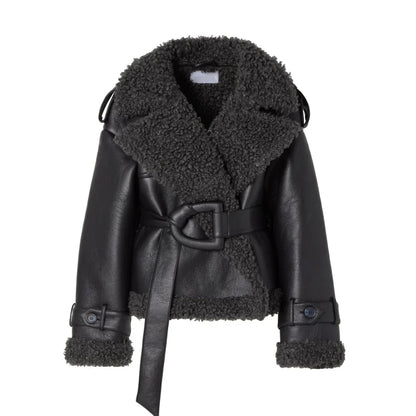 Adeline™ | Belted Fur Coat