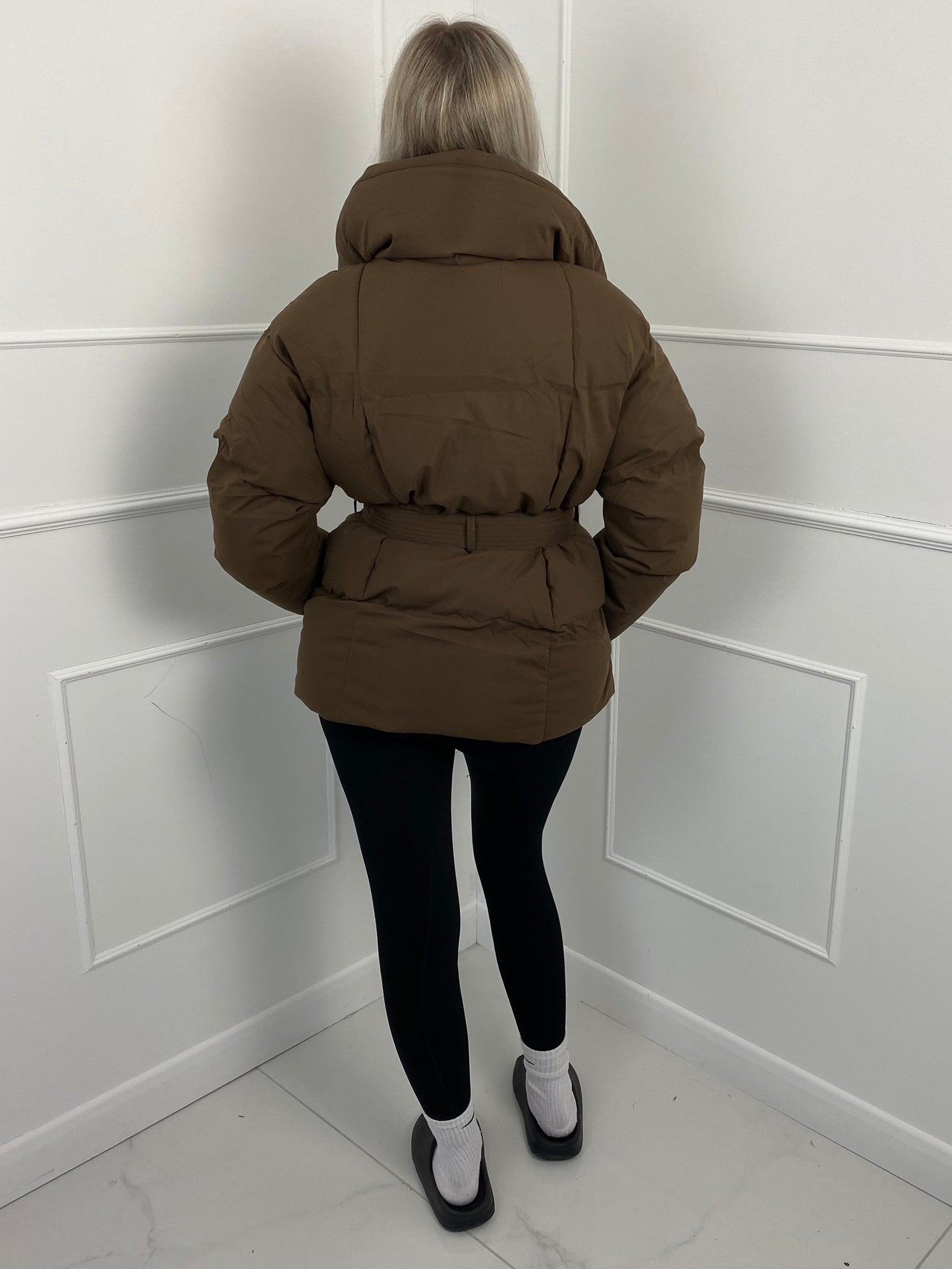 Jenna™ | Short Belted Puffer Jacket