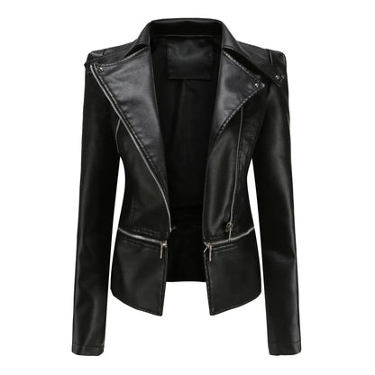 Lily™ | Women's Classic Moto Jacket