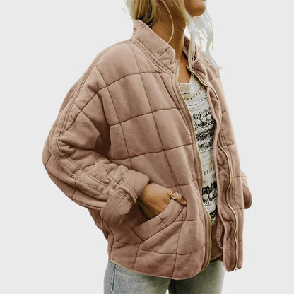 Theia™ | Oversized Quilted Coat